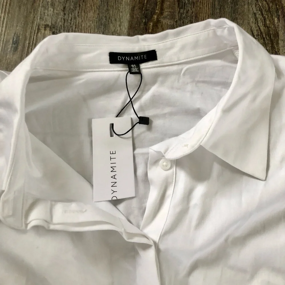 Dynamite White Mini Dress - Picture 2 of 7